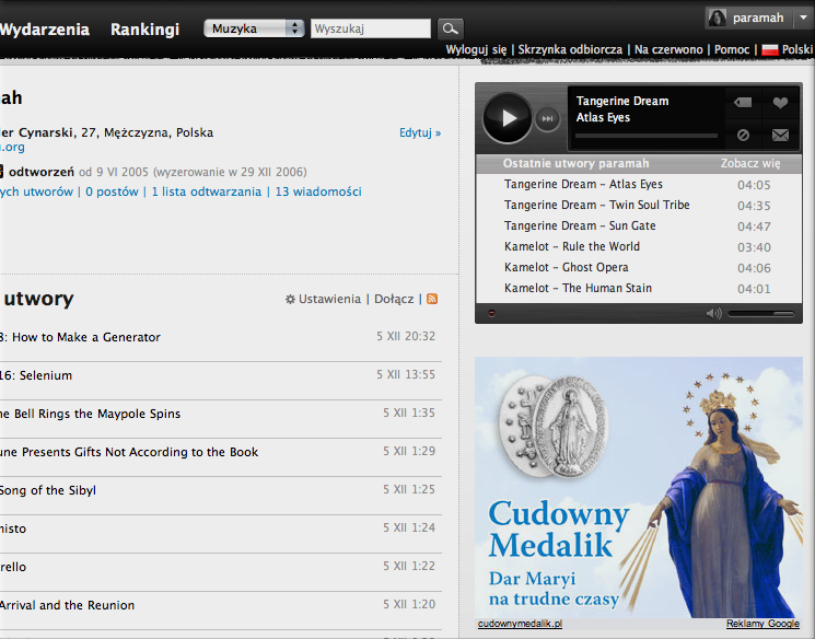 Reklamy w Last.fm